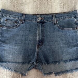 Levi's Classic Blue Jean Shorts